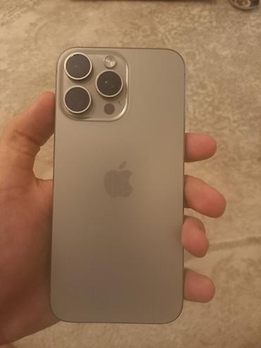 ucuz ayfon: IPhone 15 Pro Max, 256 GB, Natural Titanium, Face ID — 3