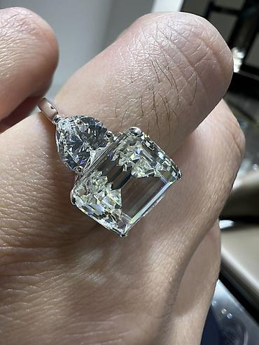 Серебряные украшения: Кольцо, Коктейльное, Проба 925, Новый — 5