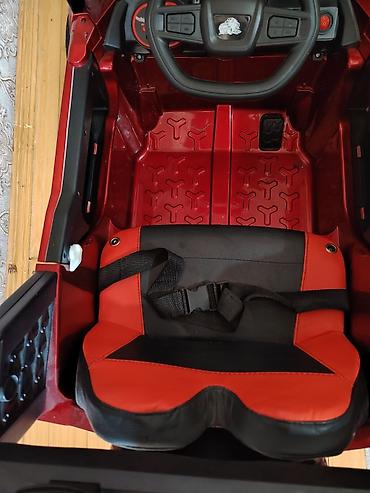 uşaq masini: Uşaqlar üçün elektrikli minik maşını – Lexus üslubunda, qırmızı rəng — 8