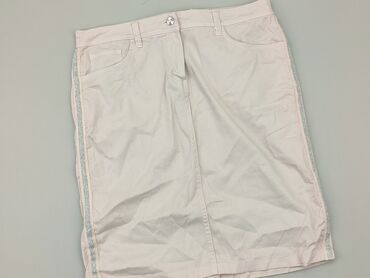 spódnice plisowane rozowa: Skirt, XL (EU 42), condition - Good