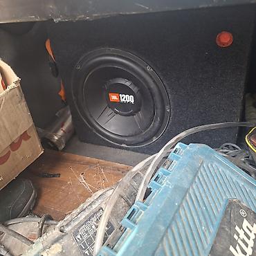 rush wave: Автомобильный сабвуфер JBL 1200 в корпусе с усилителем. кenwood — 1