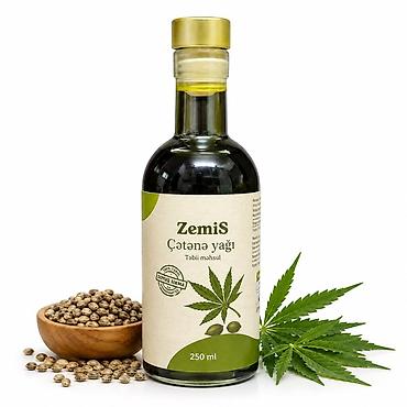Растительное масло: ZemiS Çətənə yağı – 250 ml - Soyuq sıxma üsulu ilə əldə edilən təbii — 1