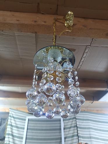 bitgi işığı: Çılçıraq, 1 lampa, Xrustal — 4