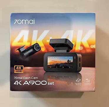 park sensor: 70mai A900 4K Dash Cam – Yeni nəsil iki kanallı avto‑qeyd cihazı + — 6