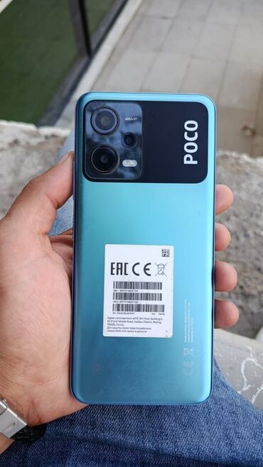 Çaydanlar: Poco X5 5G, 128 GB, rəng - Mavi, Barmaq izi