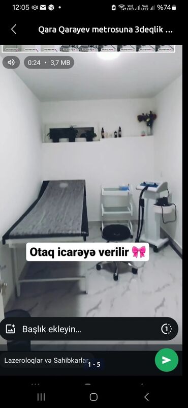 soprano lazer qiymeti: Qara Qarayev metrosuna 3deqlik mesafede yerlesen Esperanza gozellik