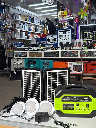 Генераторы: Комплект солнечной электростанции для дома и дачи. Включает в себя — 7