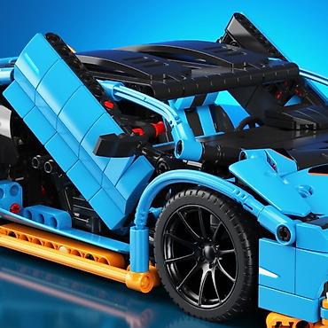 maşın oyuncaqları: Lego Konstruktor "Pultlu Oyuncaq Maşın"🚗 🔹️Həm pult 🎮, həm də — 4