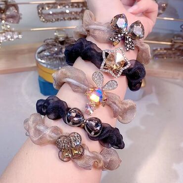 прокат свадебных платьев бишкек цены: Набор из 5 резинок для волос с декоративными элементами. Подходят для lalafo.kg да прокат свадебных платьев бишкек цены: Набор из 5 резинок для волос с декоративными элементами. Подходят для