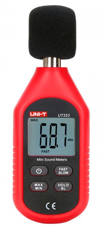 Unit UT353 Mini Səs Səviyyəsi Ölçən Cihaz UT350 seriyasına aid bu