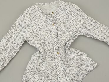 białe eleganckie bluzki z krótkim rękawem: Shirt 11 years, condition - Very good, pattern - Print, color - White