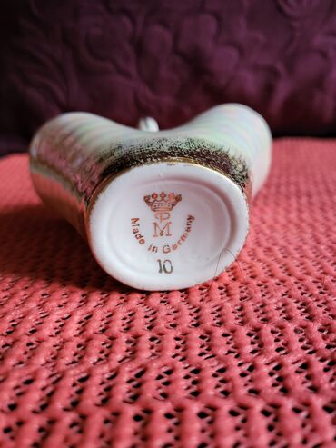 Ostali kućni dekor: Korpa nova Martintoda Nemacka iz 70ih. Korpa porcelanska sa sedef — 9