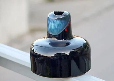 Ostali antikviteti: Art Deco vaza Fat Lavas Mid Century West Germany 1,6kg! — 1