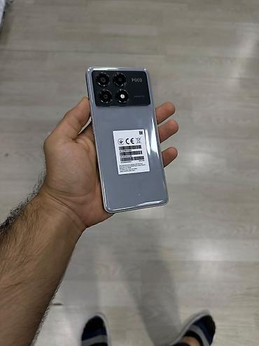 poco c65: Poco X6 Pro, 512 GB, rəng - Gümüşü, Sensor — 3