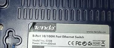 raspberry pi: Коммутатор 8 портовый Tenda S108, 10/100 мбит/сек подходит для — 3