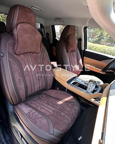 Чехлы и накидки на сиденья: Чехлы Алькантара, С подушкой, Новый, Бесплатная доставка — 5