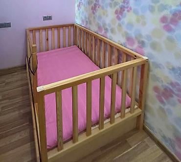 Oğlan və qız üçün, İşlənmiş, Çarpayı, Bazalı, Matrassız, Siyirməli