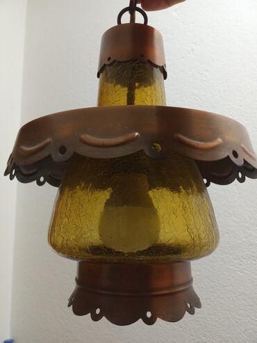 bluetooth luster: Chandelier, color - Gold, Used