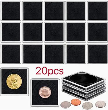 Монеты: Продаю капсулы для монет 20 штук — 11