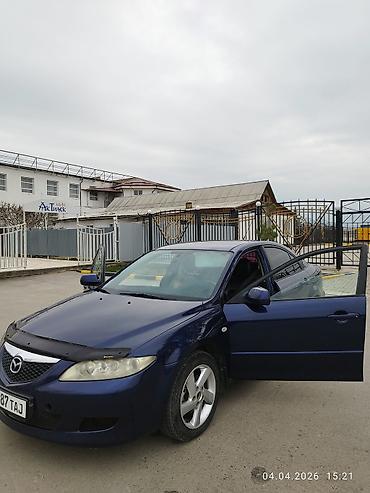 баа: Mazda 6: 2002 г., 2 л, Кол менен иштөөчү, Бензин, Хетчбек — 10