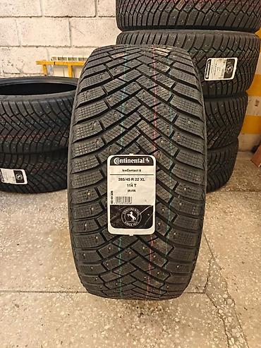 cadillac: Шины 285 / 45 / R 22, Зимняя шипованная, Новый, Комплект, Легковые, Германия, Continental — 1