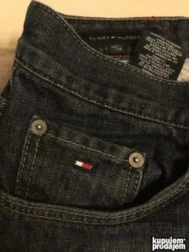 Farmerke: Original TOMMY HILFIGER FARMERICE 34 NOVE 100% cotton mere saljem — 14