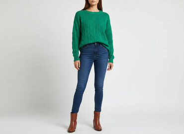 bluza bershka zielona: Светр жіночий, розмір XL