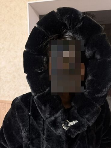 Шубы: Шуба, Длинная модель, Турция, С капюшоном, XL — 16