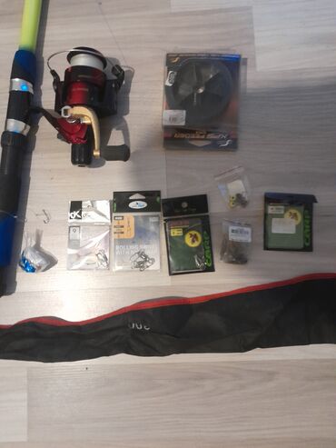 Ovçuluq və balıqçılıq: Balıqçılıq dəsti Tərkib: - Teleskopik balıqçılıq çubuğu (üzərində — 11