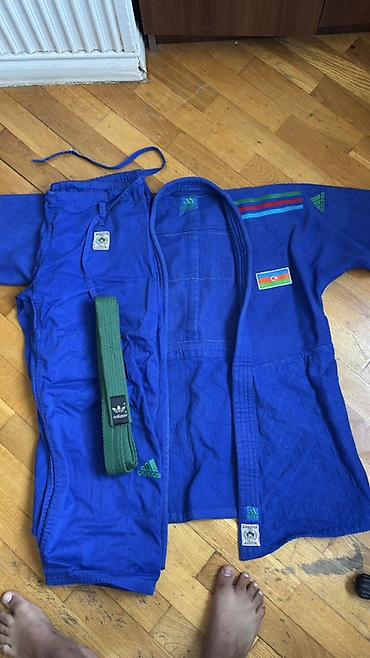 Kişi geyimləri: Təp-təzə Orginal Adidas Judo Kimanosu 3 Dəfə istifadə Olunub Alın — 1