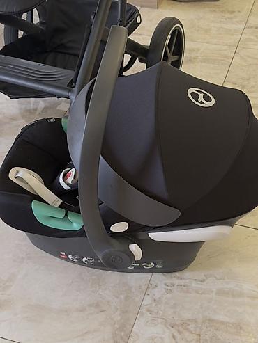 Коляски: Коляска, Cybex, цвет - Черный, Б/у — 17