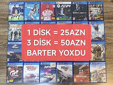 ratchet clank: 1disk=25azn / 3disk=50 Şəkildə olan disklərdi–başqa disk yoxdu❗ Qiymət — 1