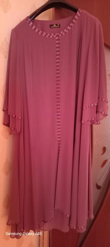 ziyafet geyimler: 5XL (EU 50), цвет - Розовый