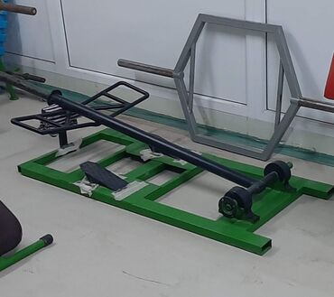 Digər trenajorlar: Peşəkar güc məşq avadanlıqları dəsti - Smith trenajoru: bərkidilmiş — 4