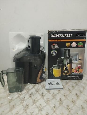 для сок: Соковыжималка SilverCrest LX‑17210 - Тип: центробежная (juice — 1