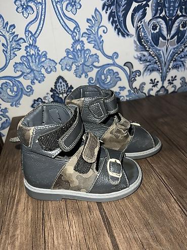 ortopedik məhsullar: Uşaq üçün ortopedik sandal razmer 22 80manata alınıb 2,3defe geyinib — 2