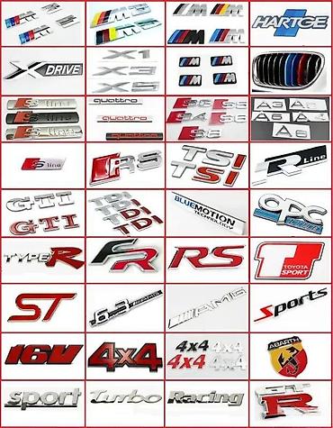 Auto delovi, gume i tjuning: Auto znak natpis A3L A4L, A6L, A8L. Samolepljivi znakovi sa slike. ✨ — 3