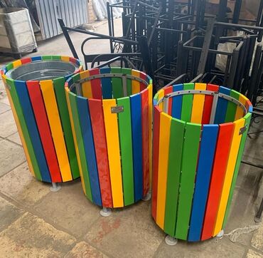 Tullantı qabları: Metal EN MMC olaraq istədiyiniz forma və ölçüde demir işlerinin — 6