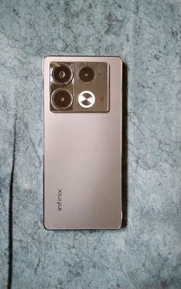 Infinix Note 4 Pro, 256 GB, rəng - Boz, Sensor, Simsiz şarj, Face ID
