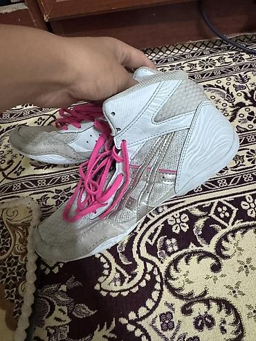 lining 39: Мужские кроссовки, 36, Asics, Б/у, цвет - Серый, Платная доставка — 4