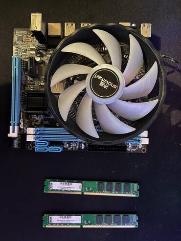 Operativ yaddaş (RAM): Kompyuter hissələri DDR3 sistem Sistemə daxildir: - Esonic ana plata