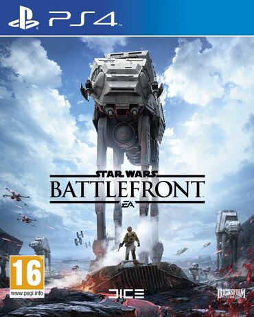 ps4 oyun disk: Ps4 star wars battlefront 1