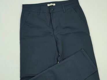 bluzki z łączonych materiałów: Material trousers, M (EU 38), condition - Good