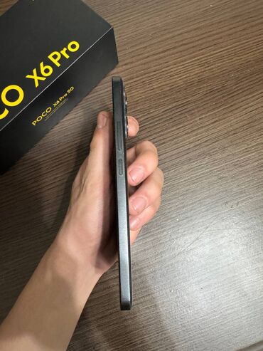 Poco: Poco X6 Pro 5G, Б/у, 512 ГБ, цвет - Черный, 2 SIM