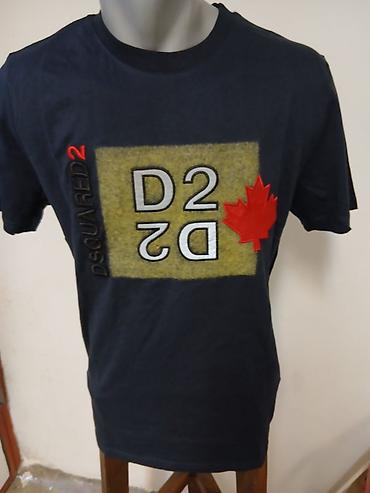 vikend torba: Muška majica kratkih rukava – Dsquared2 (D2) - Boja: tamno plava - — 1