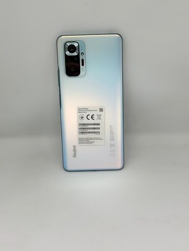 Redmi: Redmi, Redmi Note 10 Pro, Б/у, 128 ГБ, цвет - Голубой, 2 SIM