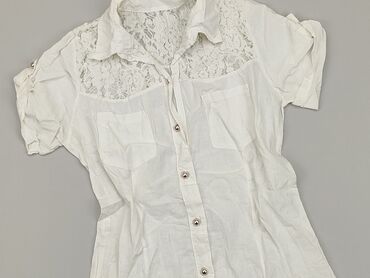 białe bluzki do żakietu: Bluzka Damska, S, stan - Zadowalający