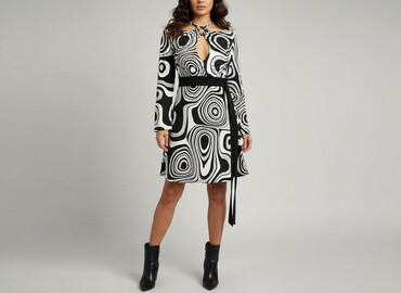 sukienki zygzak: Women`s dress, size S