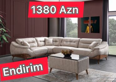 Divan və kreslo dəstləri: Yeni, Künc divan, Divan, Bazalı, Açılan — 15