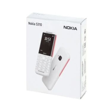 телефон ж2: Nokia 5310, Жаңы, түсү - Кара, 1 SIM